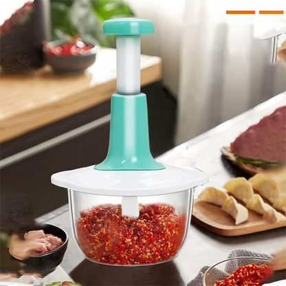 Hand Press Manual Vegetable Chopper