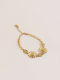 Floral Charm Bracelet
