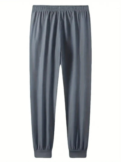 Unisex Quick-Dry Joggers with Elastic Waistband & Side Pockets - Breathable, Stretchy Casual Pants for Men and Women