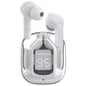 Air 31 TWS Wireless Earbuds – Transparent Bluetooth Earbuds, Airpods Style, Noise-Canceling, Premium Sound Quality with Free Pouch & Lanyard